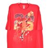 Vintage 2000 basketball red T-shirt
