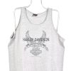 Vintage 2003 Harley Davidson grey singlet