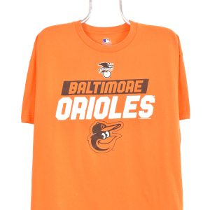 Vintage Baltimore Orioles shirt, MLB orange graphic tee