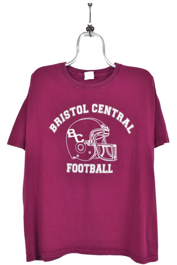 Vintage Bristol Central shirt, college football graphic tee