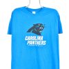 Vintage Carolina Panthers shirt, NFL blue graphic tee
