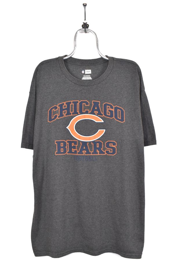 Vintage Chicago Bears shirt, NFL grey graphic tee