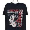Vintage Chicago Blackhawks shirt, NHL black graphic tee