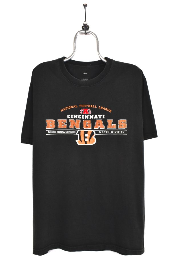 Vintage Cincinnati Bengals shirt, NFL black graphic tee