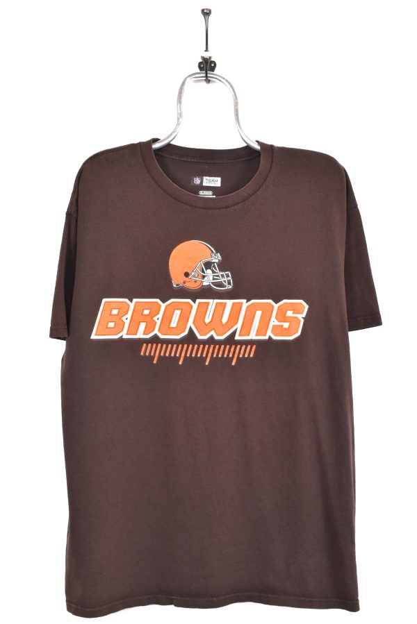 Vintage Cleveland Browns shirt, NFL brown graphic tee