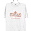 Vintage Cleveland Browns shirt, NFL grey embroidered tee