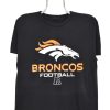 Vintage Denver Broncos shirt, NFL black graphic tee