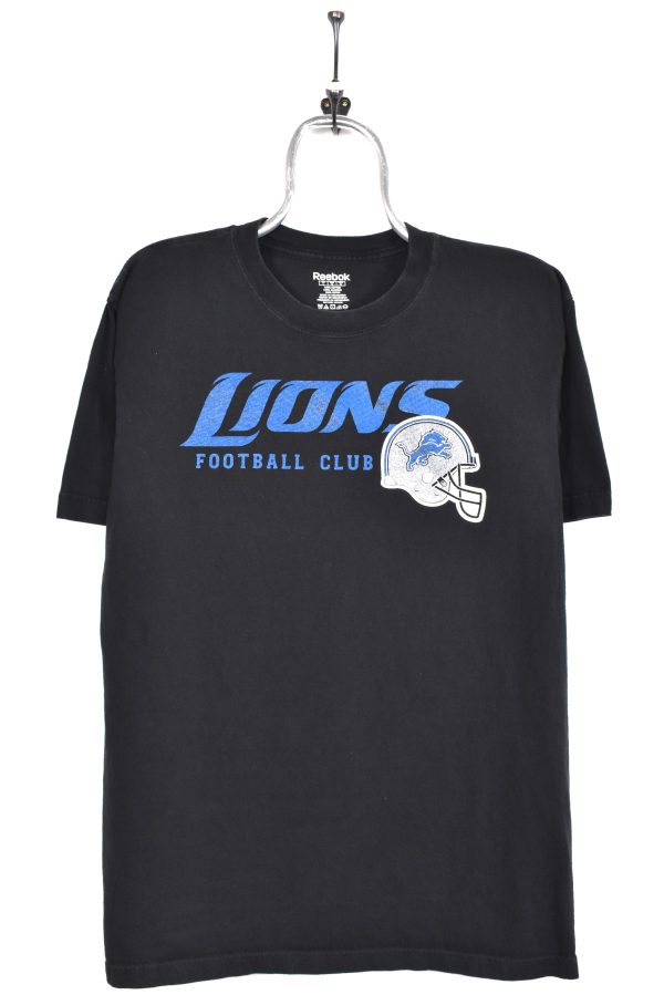 Vintage Detroit Lions shirt, NFL black graphic tee