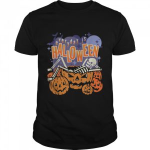 Vintage Everyday is Halloween Black Cat Pumpkin Halloween T-Shirt B0B7F1Q5W5 Vintage Everyday is Halloween Black Cat Pumpkin Halloween T-Shirt B0B7F1Q5W5