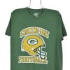 Vintage Green Bay Packers shirt, NFL green graphic tee