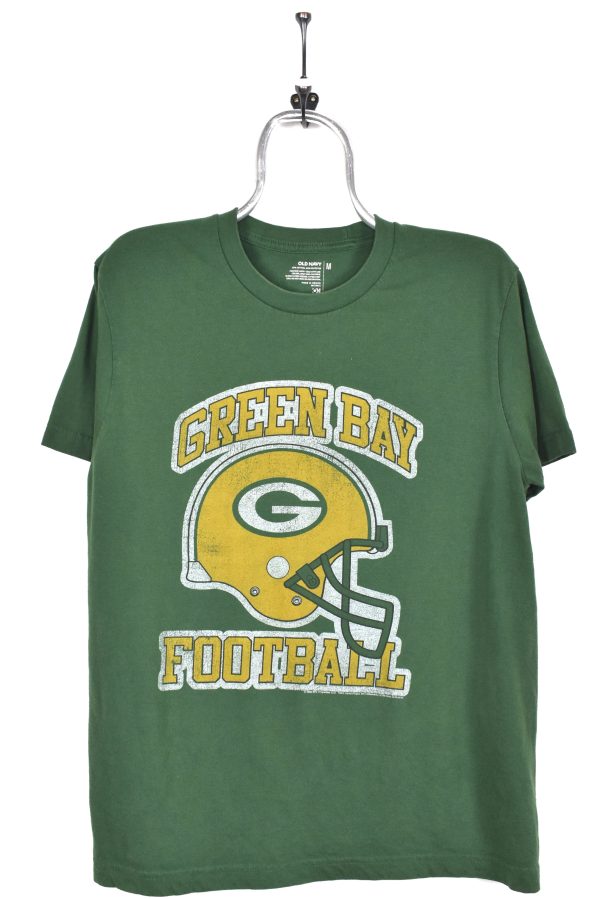 Vintage Green Bay Packers shirt, NFL green graphic tee