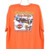 Vintage Harley Davidson orange t-shirt