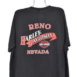 Vintage Harley Davidson shirt, 1999 motorcycle biker graphic tee