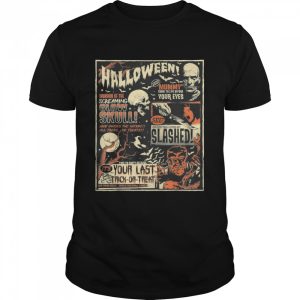 Vintage Horror Movie Poster Terror Old Time Halloween Shirt Vintage Horror Movie Poster Terror Old Time Halloween Shirt