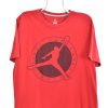 Vintage Nike Air Jordan red t-shirt