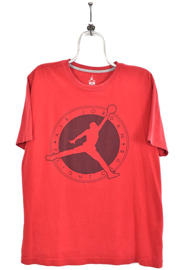 Vintage Nike Air Jordan red t-shirt