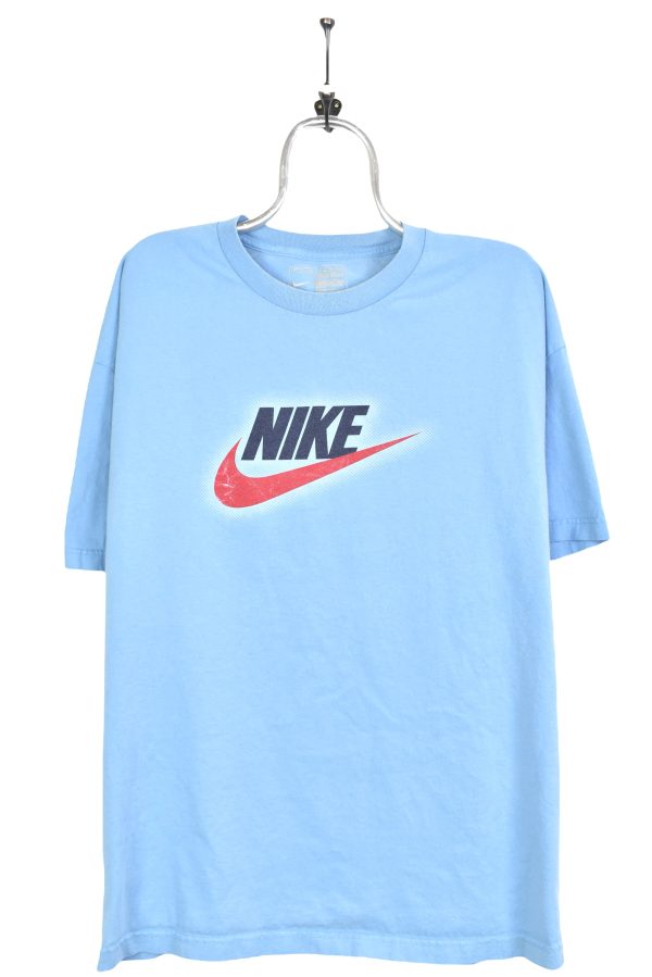 Vintage Nike shirt, big logo swoosh graphic tee