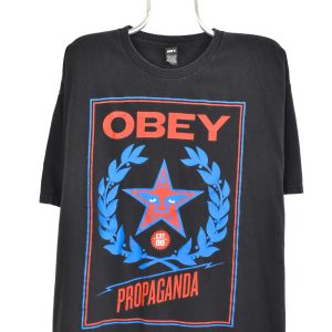 Vintage Obey black t-shirt