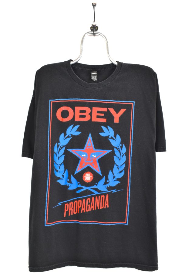 Vintage Obey black t-shirt