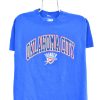 Vintage Oklahoma City Thunder shirt, NBA blue graphic tee