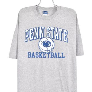 Vintage Penn State University shirt, grey graphic tee