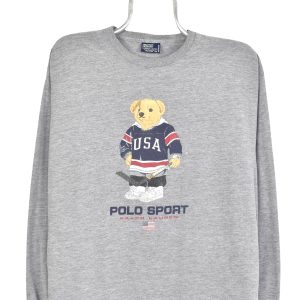 Vintage Ralph Lauren shirt, Polo sport bear long sleeve tee