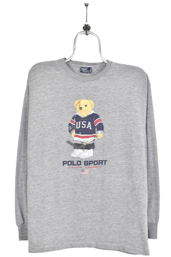 Vintage Ralph Lauren shirt, Polo sport bear long sleeve tee