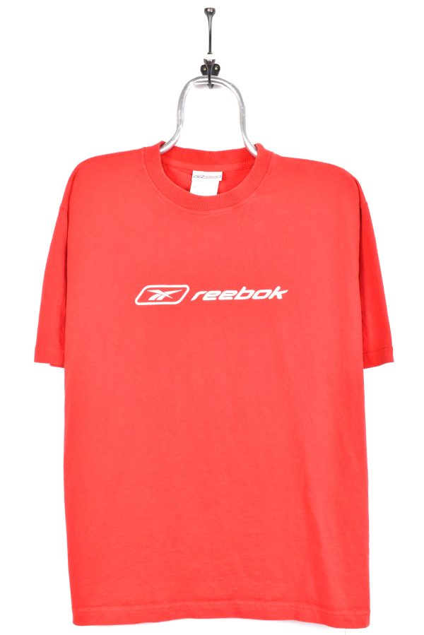 Vintage Reebok shirt, red graphic tee