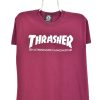 Vintage Thrasher burgundy t-shirt