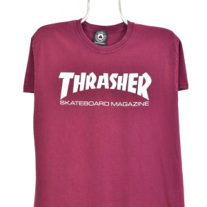 Vintage Thrasher burgundy t-shirt