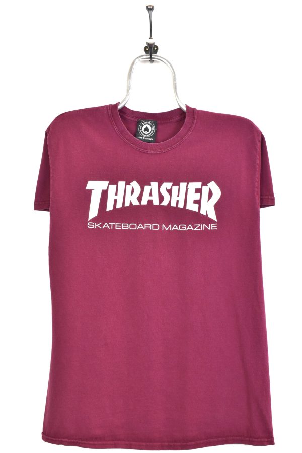 Vintage Thrasher burgundy t-shirt