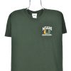Vintage University of Miami shirt, Hurricanes green graphic graphic tee