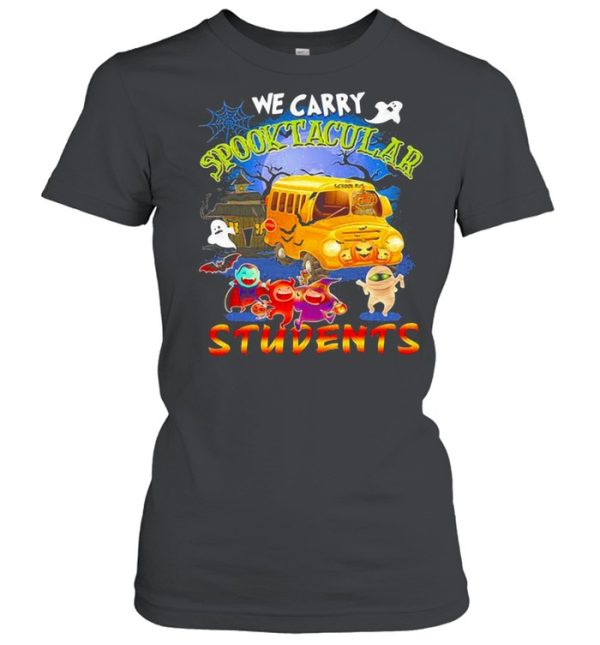 We carry spooktacular students Halloween shirt