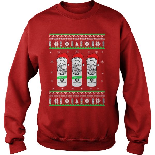 White Claw Christmas sweatshirt, hoodie, long sleeve