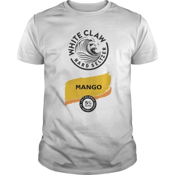 White claw Hard seltzer Mango Halloween Costume Dress shirt