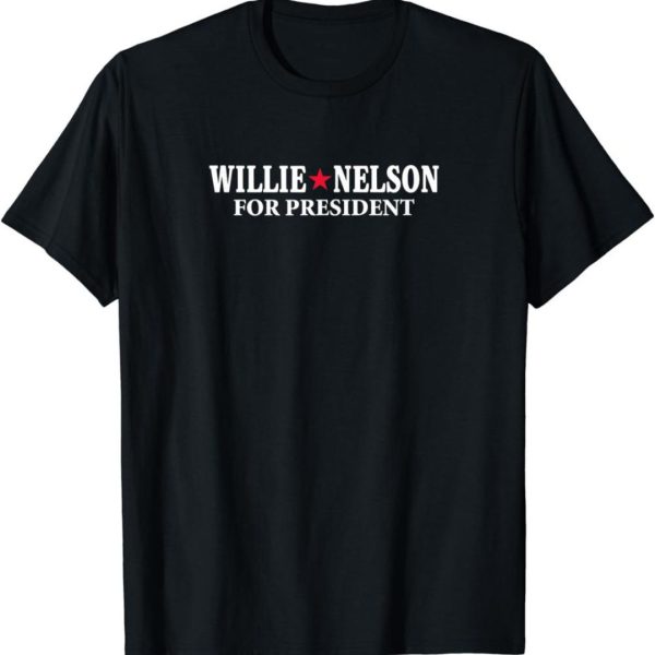 Willie Nelson T-shirt For President