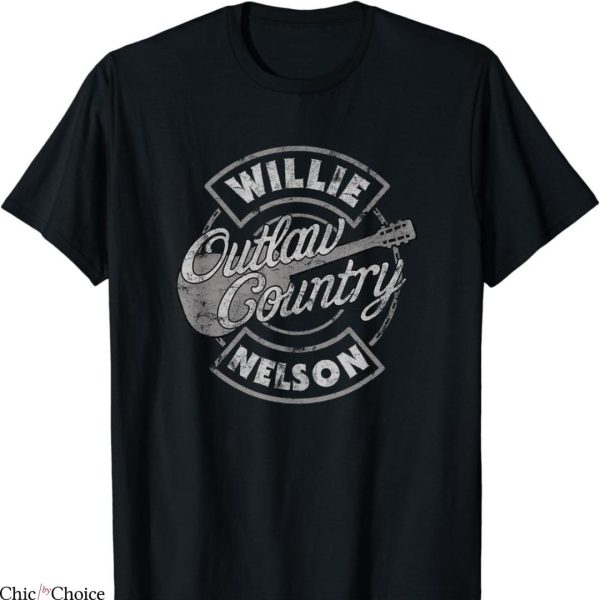 Willie Nelson T-shirt Retro Oldschool