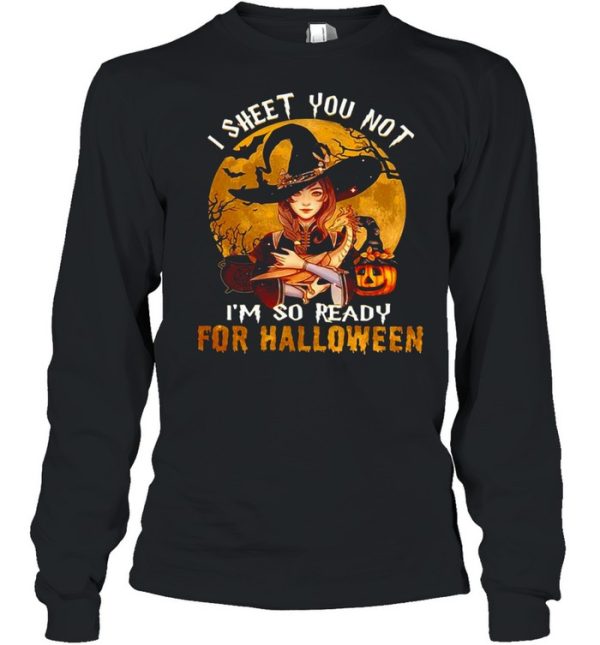 Witch hug dragon I sheet you not I’m so ready for Halloween shirt