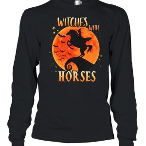 Witches with horse Halloween shirt 2 Witches with horse Halloween shirt 3