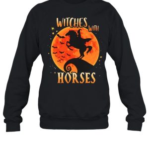 Witches with horse Halloween shirt 3 Witches with horse Halloween shirt 4
