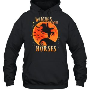 Witches with horse Halloween shirt 4 Witches with horse Halloween shirt 5