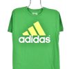 Women’s modern Adidas shirt, green graphic tee