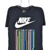 Women’s modern Nike shirt, black graphic tee