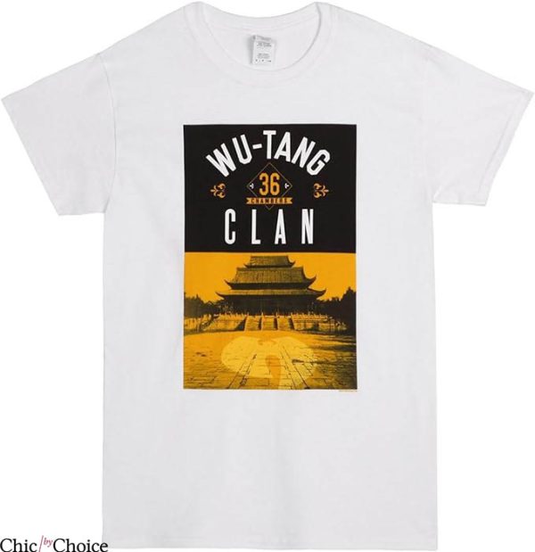 Wu Tang Clan T-Shirt 36 Chambers Shaolin Temple Shirt Music