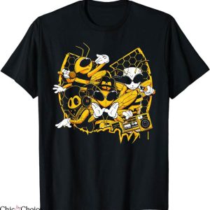 Wu Tang Clan T-Shirt Bees Hip Hop Old School Rap T-Shirt