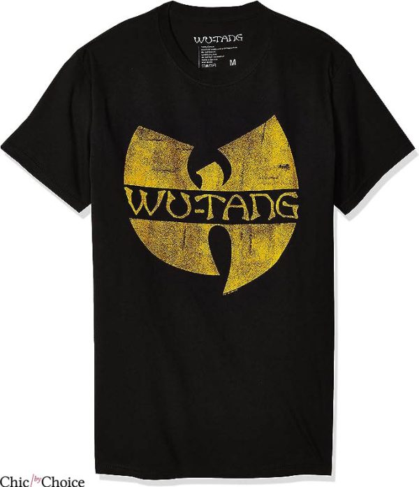 Wu Tang Clan T-Shirt Classic Yellow Logo T-Shirt Music