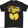 Wu Tang Clan T-Shirt Golden Clan Logo T-Shirt Music