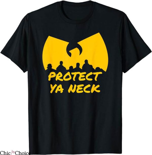 Wu Tang Clan T-Shirt Hip Hop 90s Protect Ya Tee Shirt Music