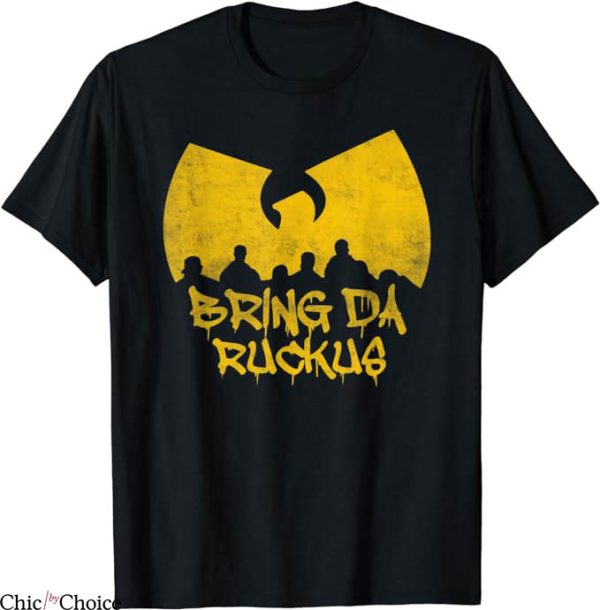 Wu Tang Clan T-Shirt Old School Hip Hop Bring Da Ruckus Tee