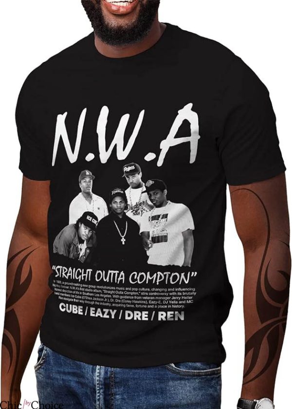 Wu Tang Clan T-Shirt Straight Outta Compon Tee Music